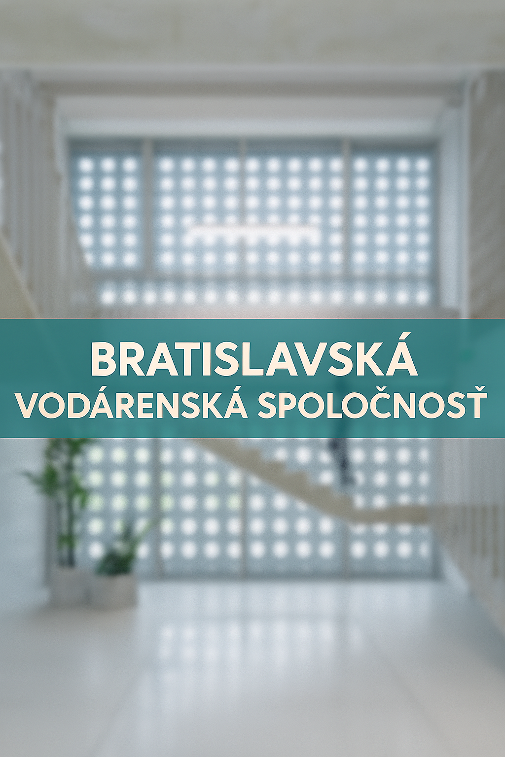 Bratislavská vodárenská spoločnosť workspace